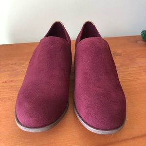 Toms Shaye Raisin Suede Shoes